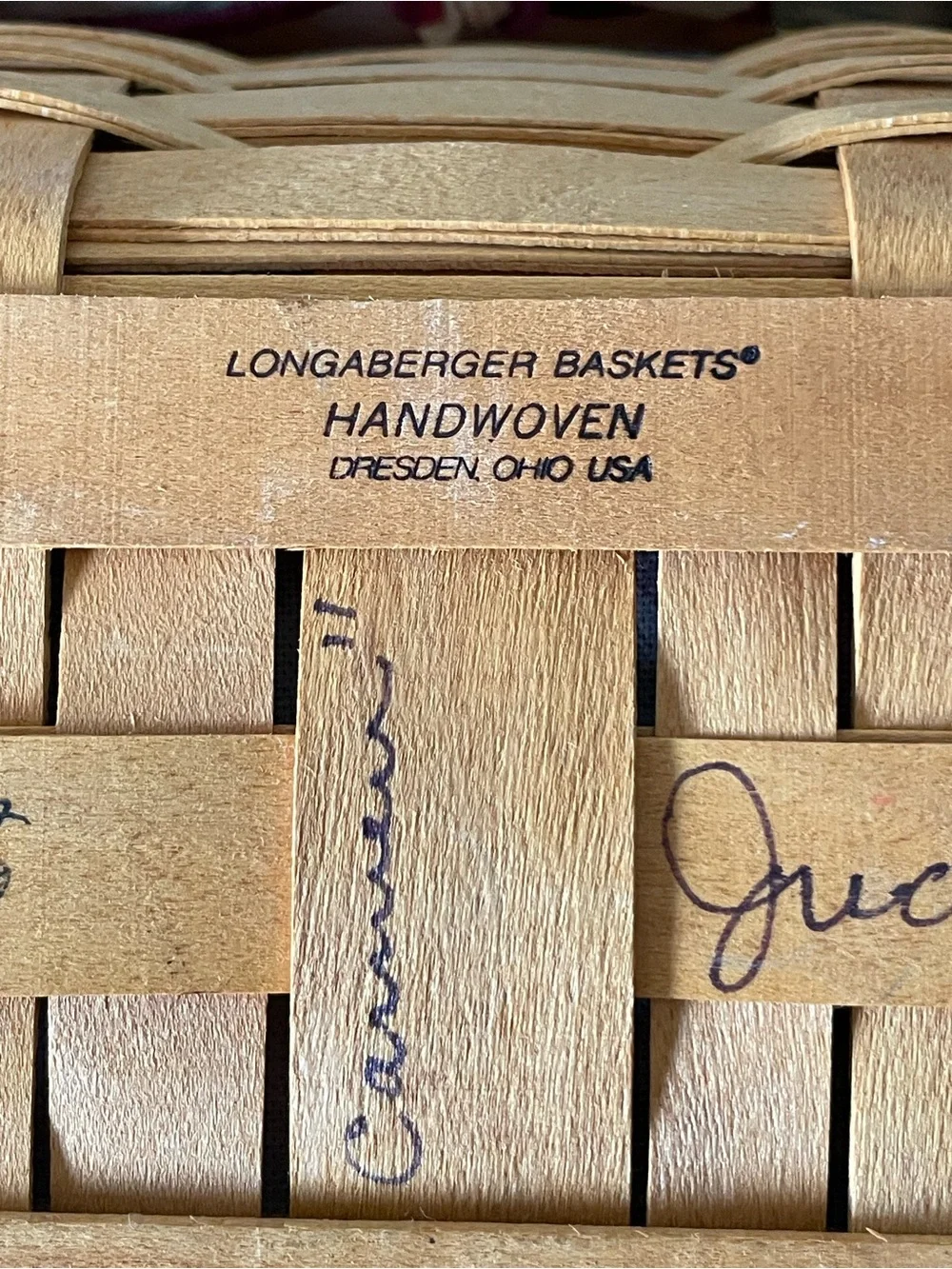 Longaberger vtg excellent