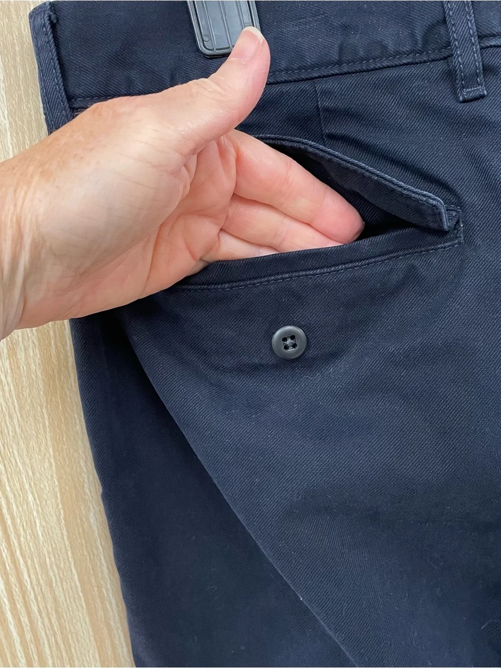 J. Crew size men’s security