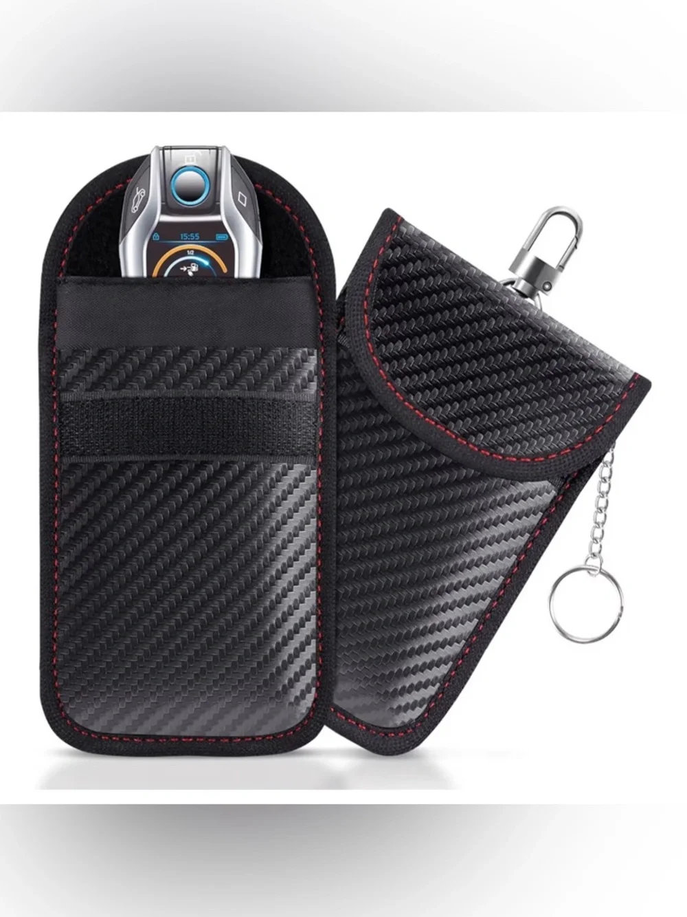 Faraday Pouches Car Fob‎ - RFID Signal Blocking Pack - Medium Size