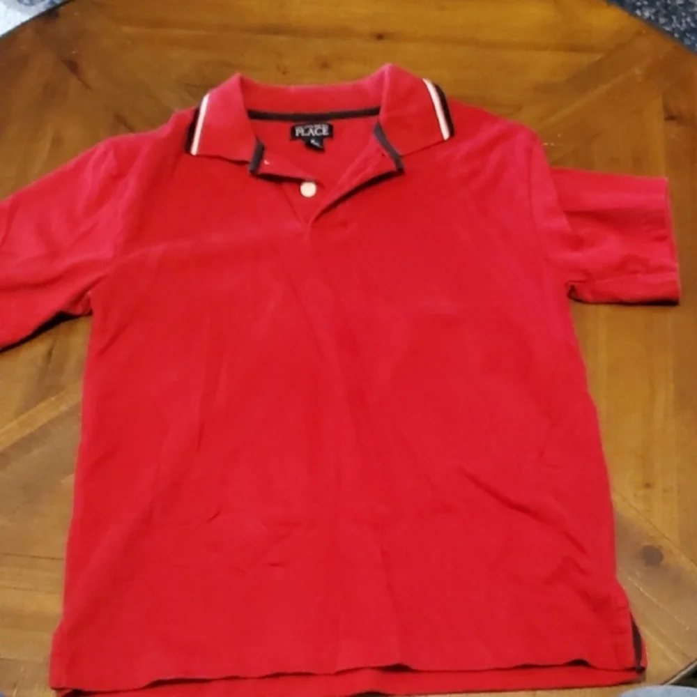 The Children's Place Vibrant Red Polo