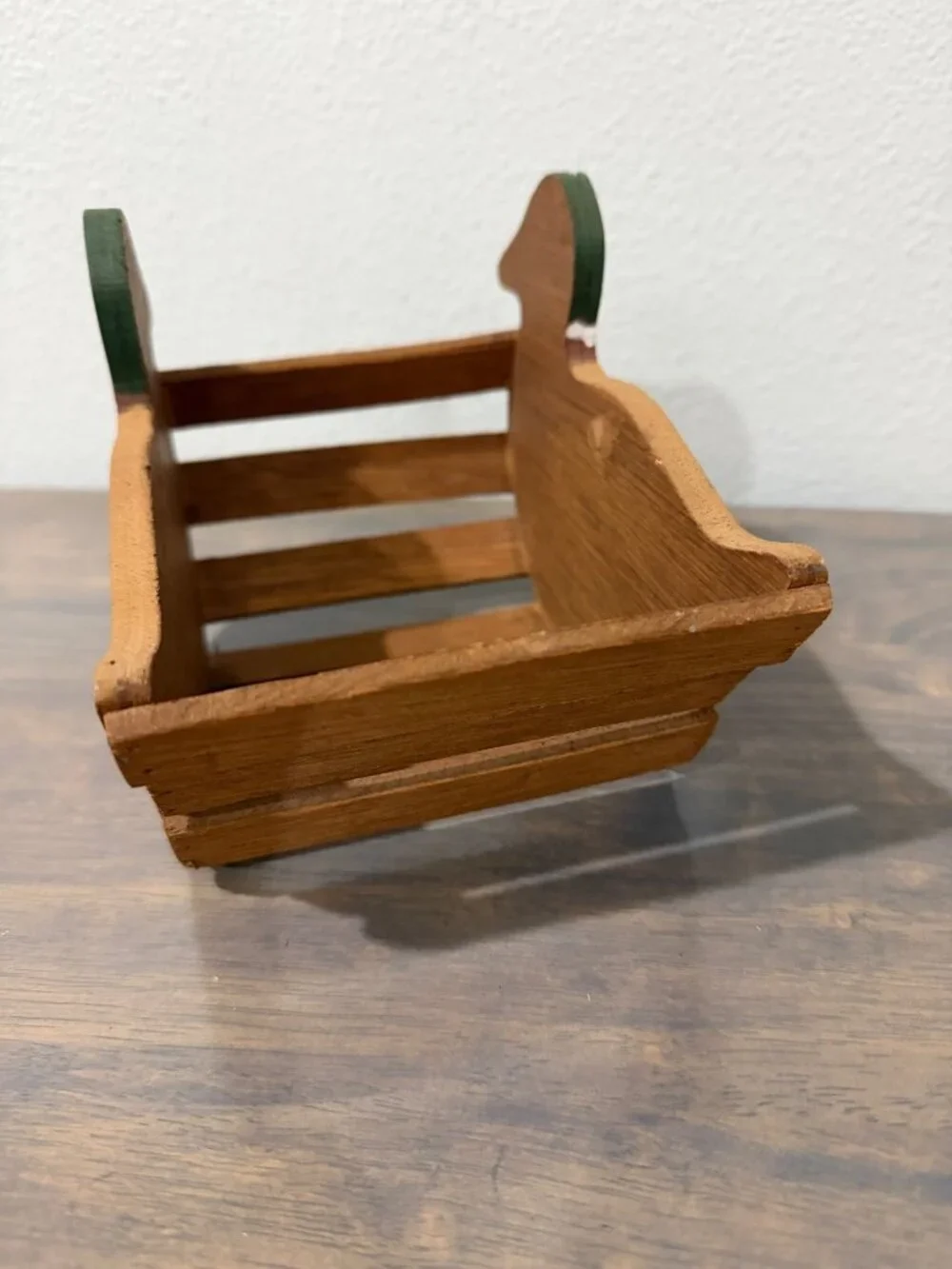 Handmade vintage wooden