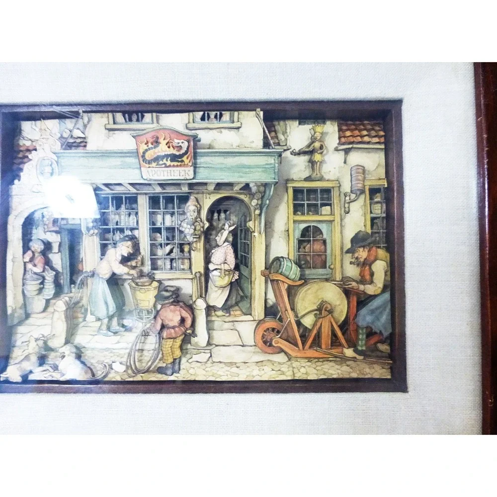 N/A paper decor frame