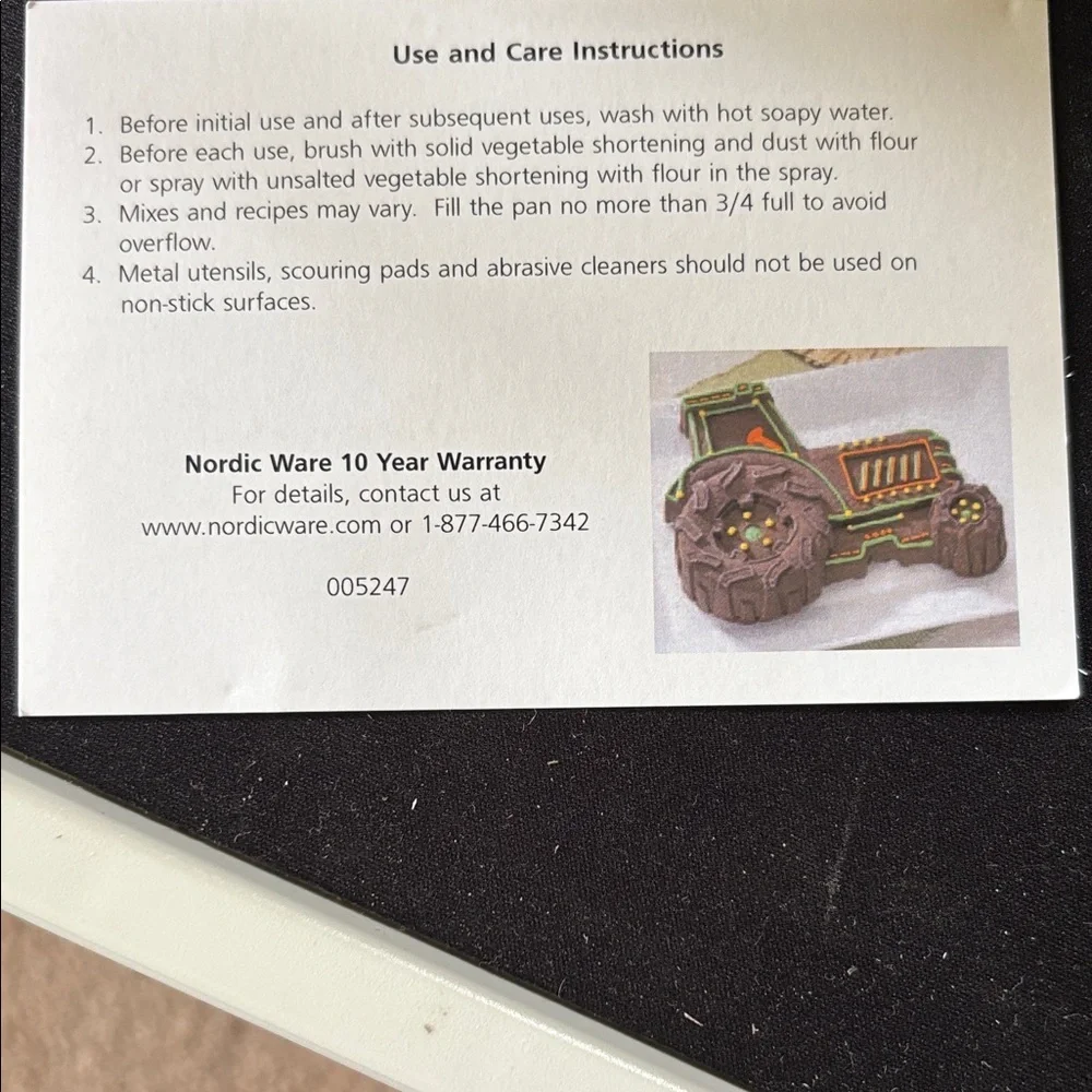 Nordic Ware Tractor Cake Pan