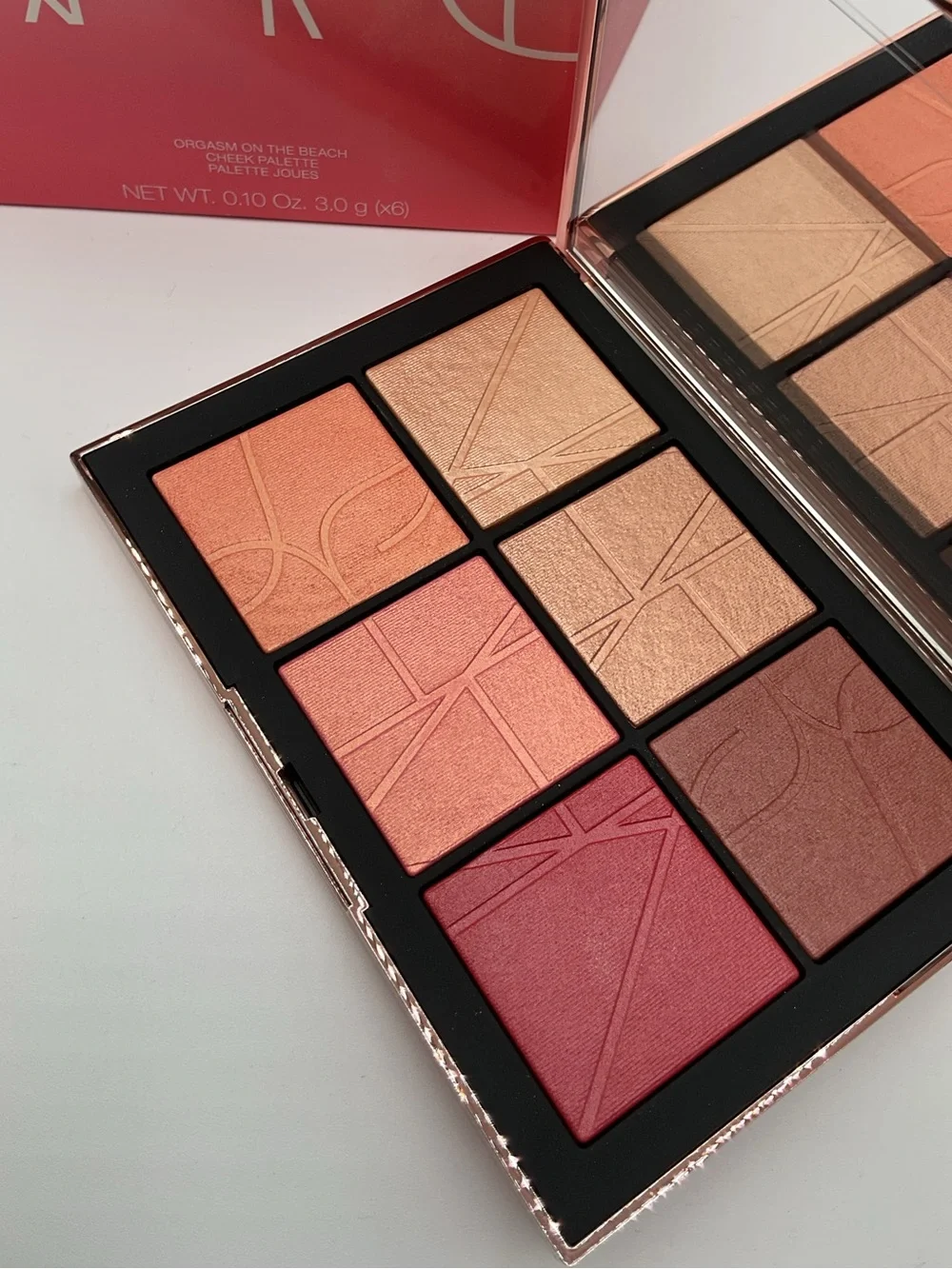 NARS orgasm beach