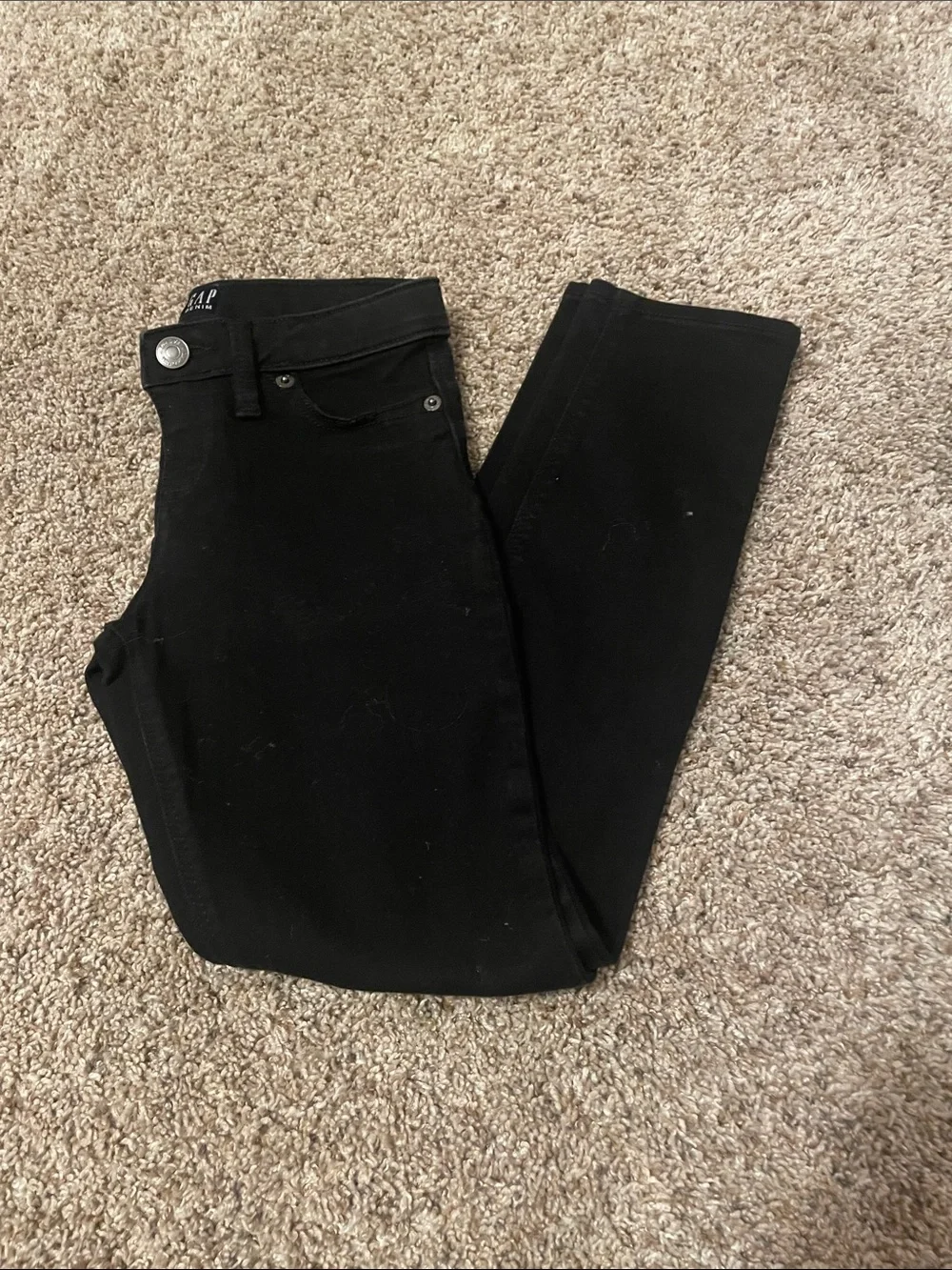 GAP Black Girls Skinny Jeans Size 8