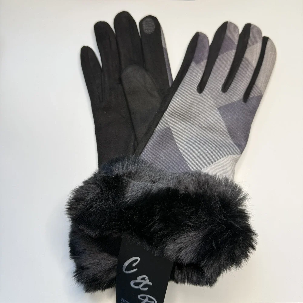 C And D faux fur