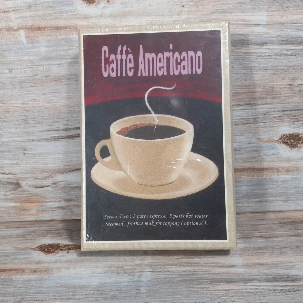 Martin Wiscombe Coffee Stationery Set 14 Cards Envelopes Caffe‎ Americano Latte