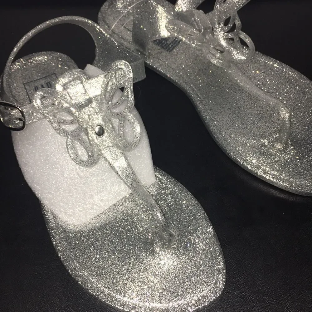 🦋Gap Butterfly Jelly Sandals girls shoes New (200)