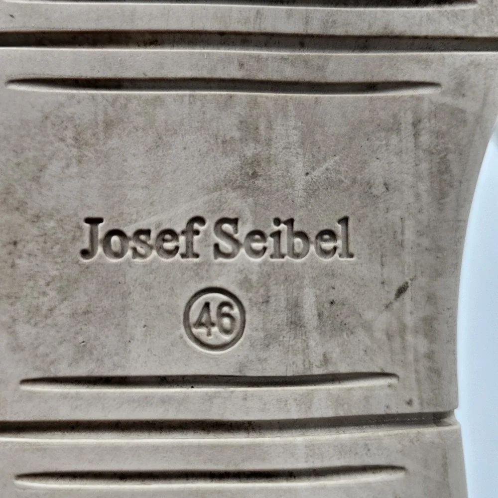 Josef Seibel Men's Size 46/ 12 US EUC Tyler Brown Leather Lace‎ Up Chukka Boots