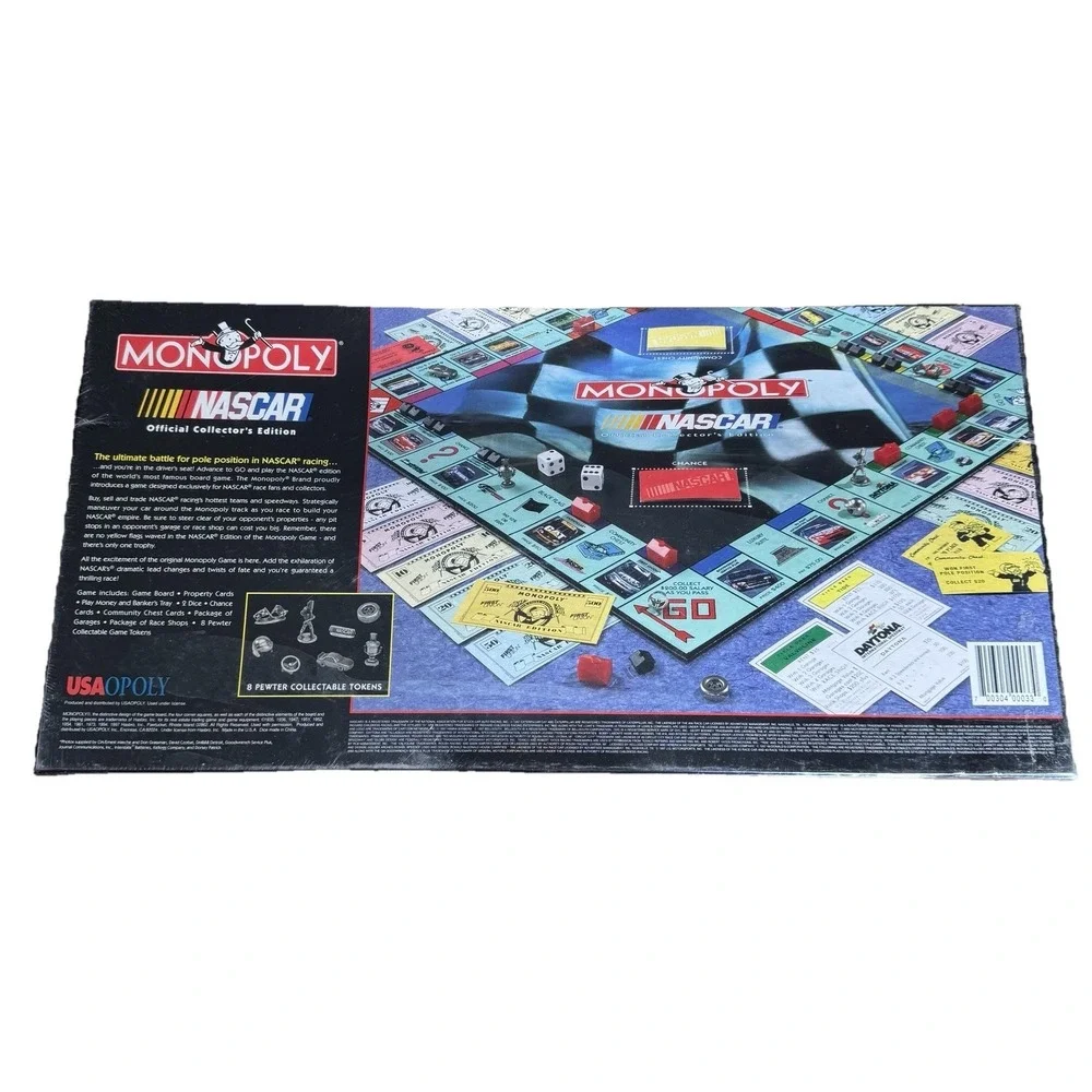 Parker Brothers monopoly nascar