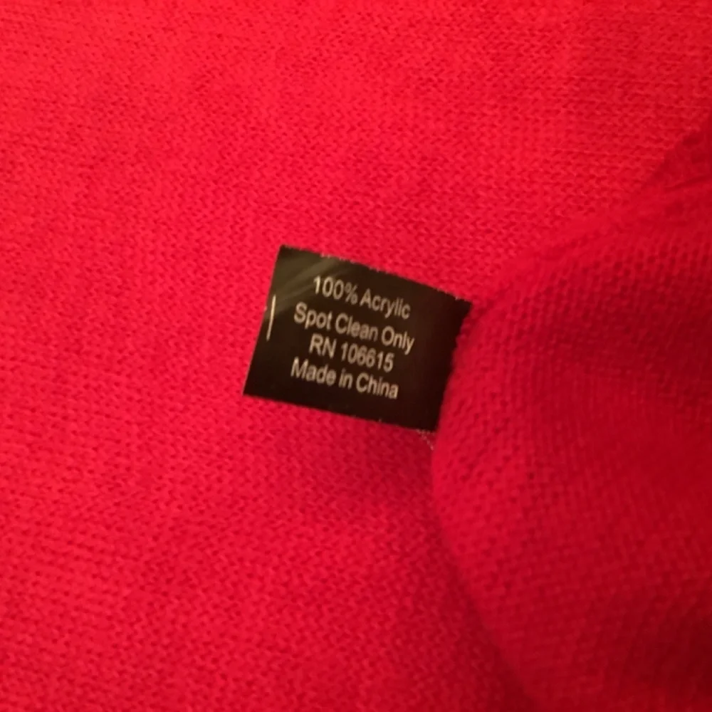 Beautiful ombré pink/red scarf wrap with fringe‎ valentines BOGO