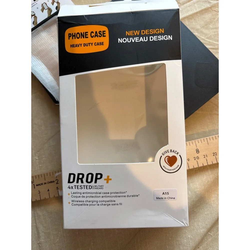DROP+ Heavy Duty Case with Holster for‎ Samsung Galaxy A15 Military Tested