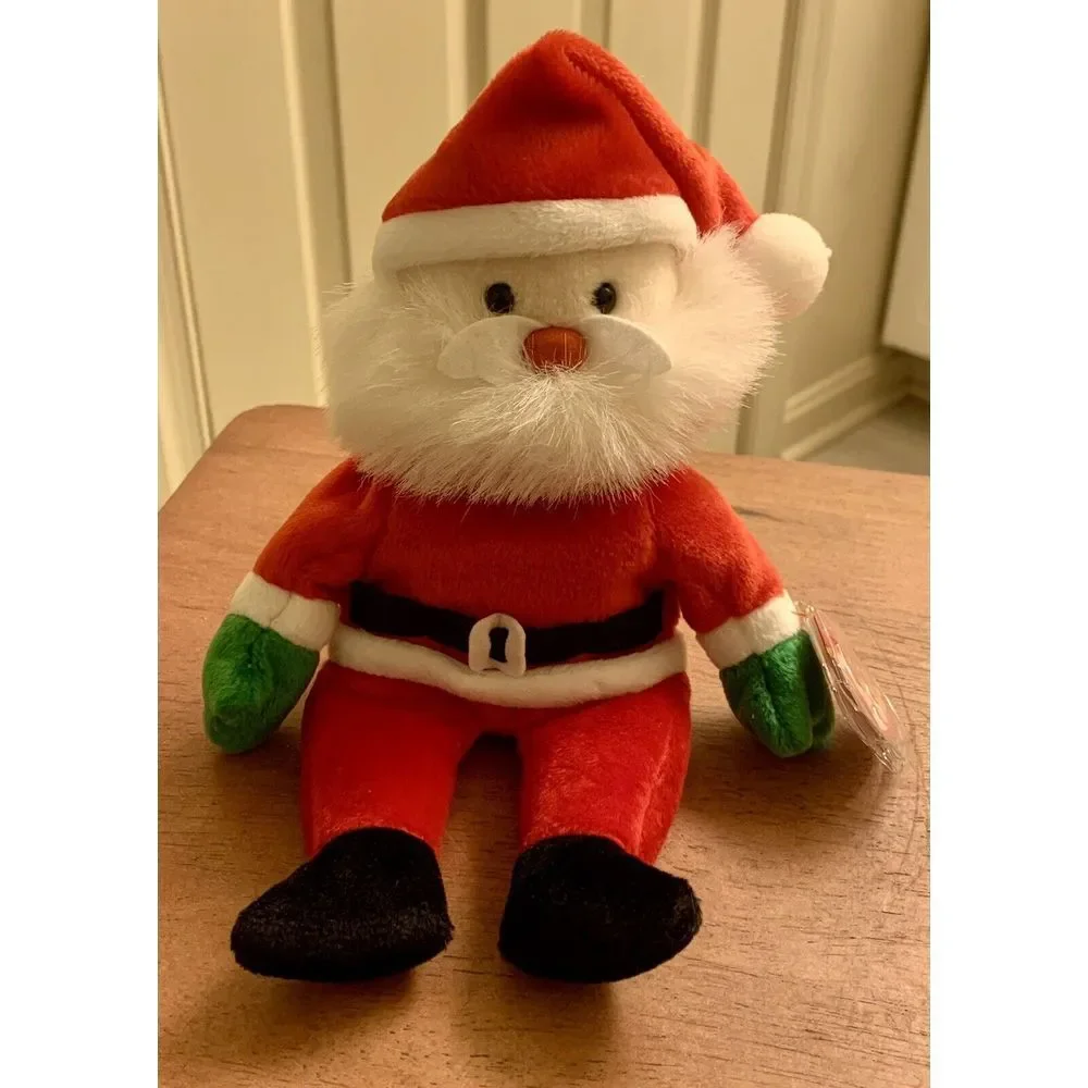 TY BEANIE BABY SANTA 1998 WITH TAG ERRORS CHRISTMAS‎ Vintage Retired