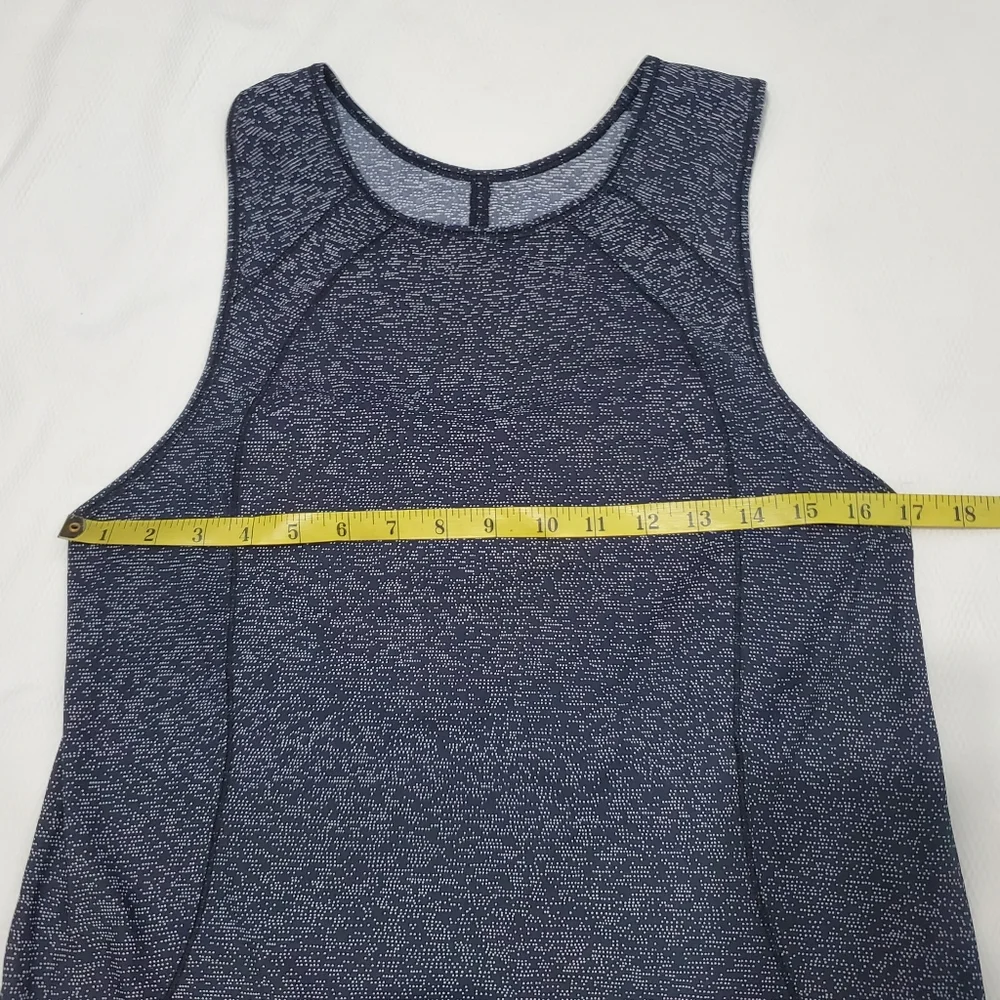 Lululemon Sculpt Tank Black White Size 8