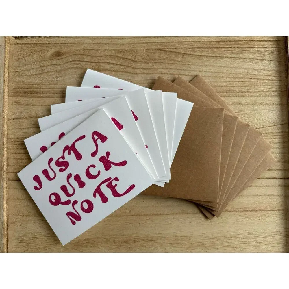 Blank Cards for Friends Encouragement Boho Gift Handmade Gift Art Blank Notes Se