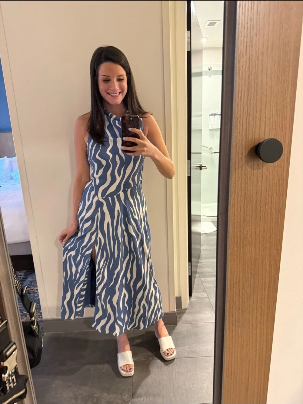 Abercrombie & Fitch sleeveless maxi