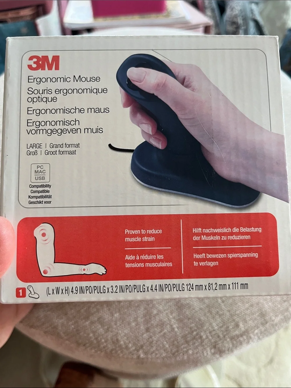 3M Ergonomic mouse