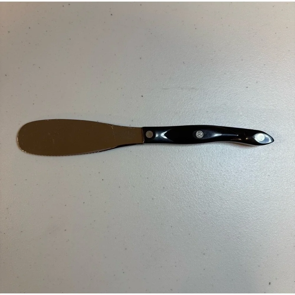 Cutco‎ Classic Brown Spatula Spreader 1768 Kitchen Serrated Knife Made In USA