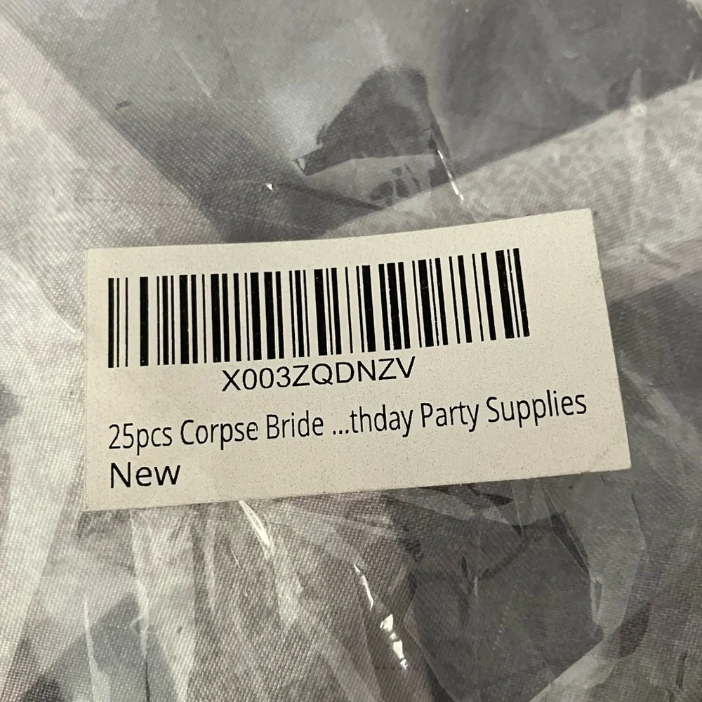 Corpse Bride Birthday Cake Toppers
