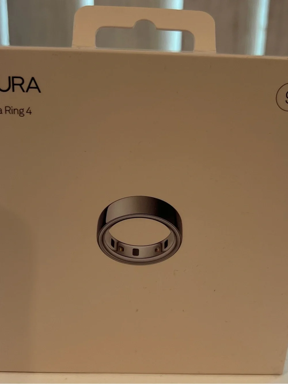 Oura Ring 4 Silver Size 9 Smart Ring - NWT Factory Sealed