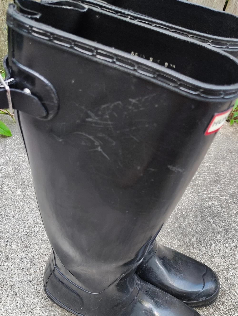Hunter glossy black