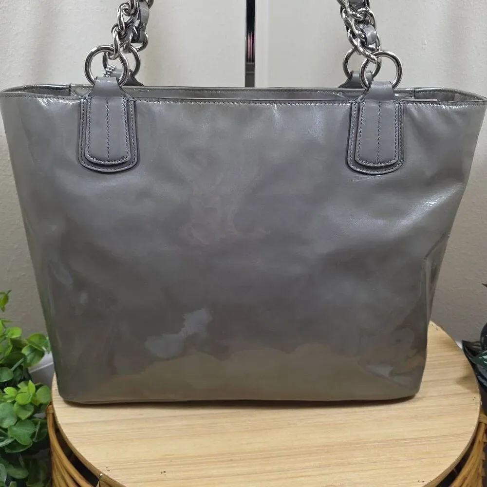 Coach Chelsea East-West Patent Leather Tote