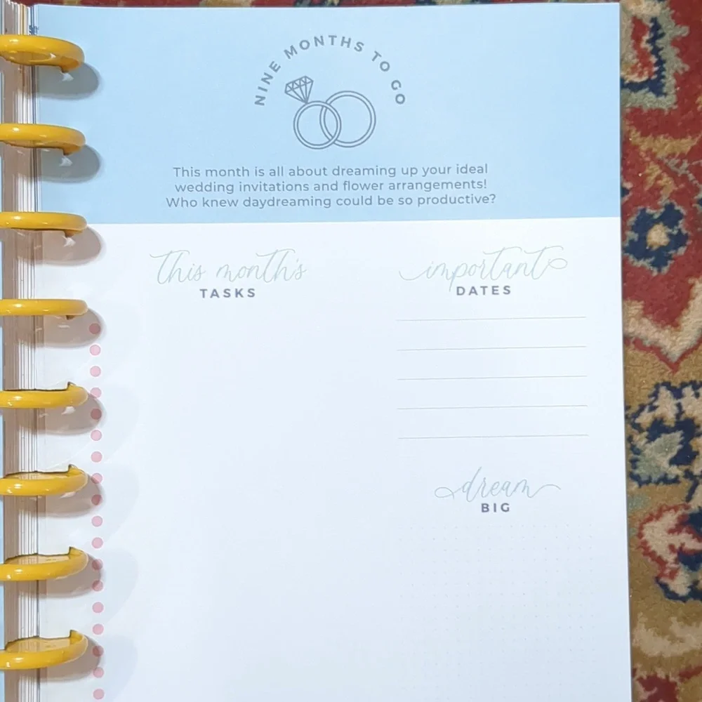 Happy Planner stylish notebook