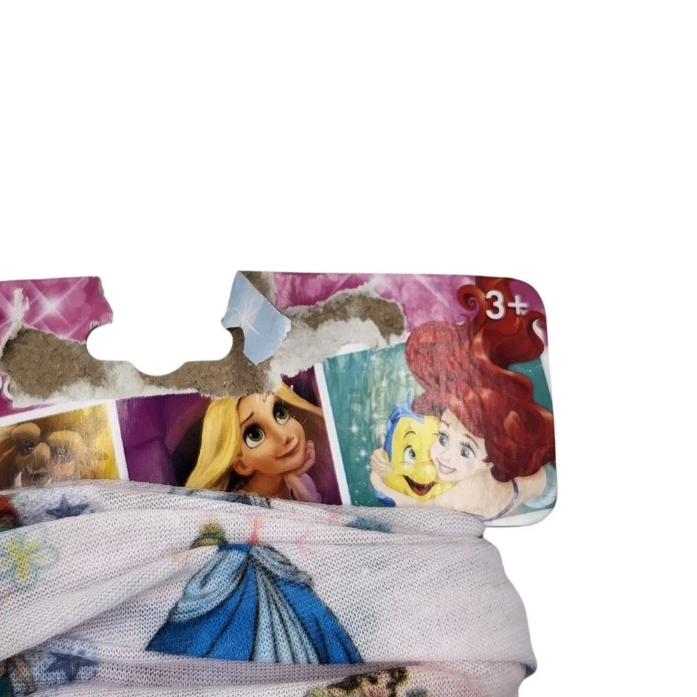 Disney‎ Princess Protective Headband Face Cover Multicolor Washable Reusable 3+