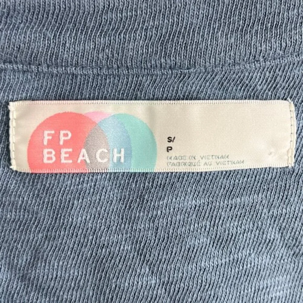 Free People FP Beach Something About Sam Shirtdress in Blue - sz Small