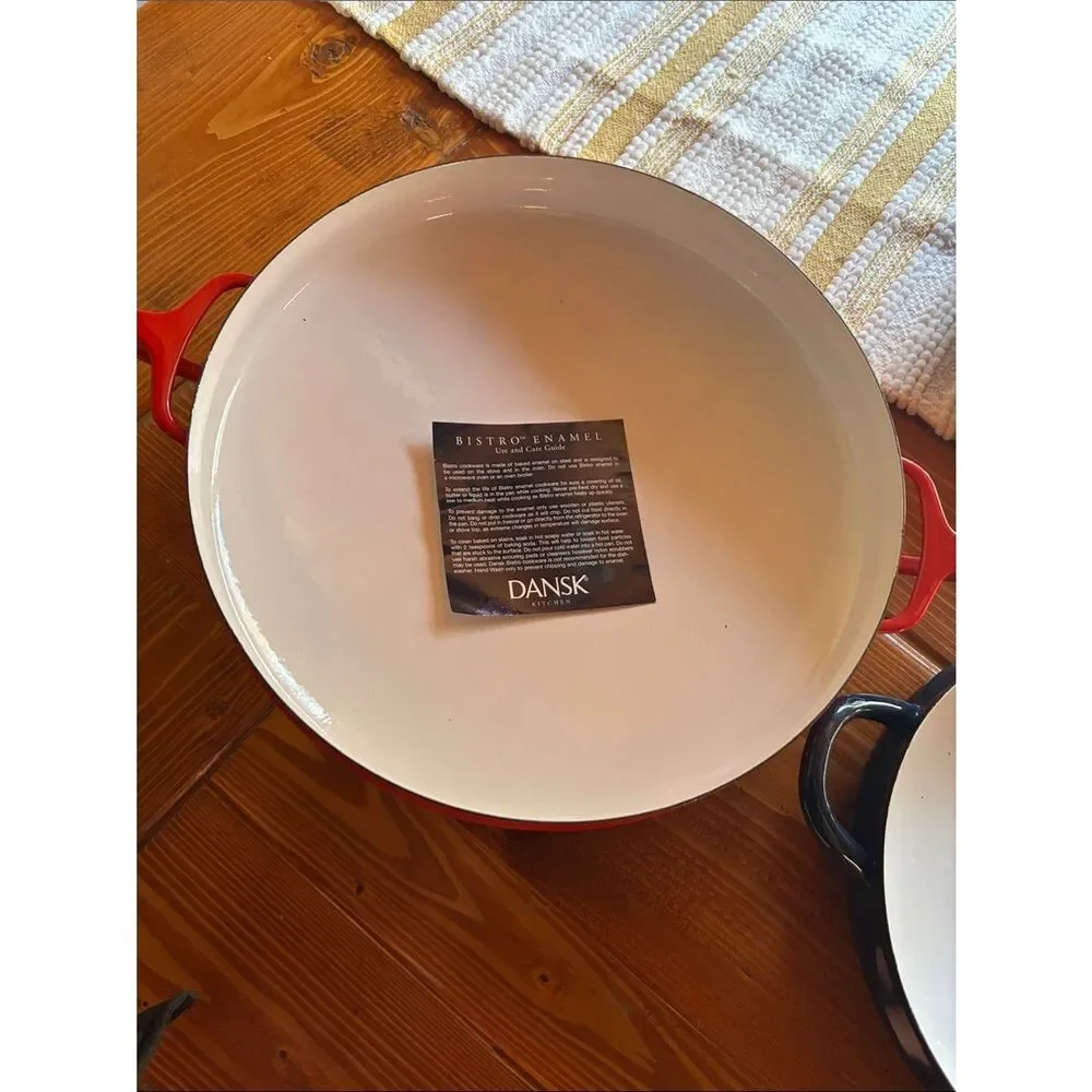 Dansk enamel braiser