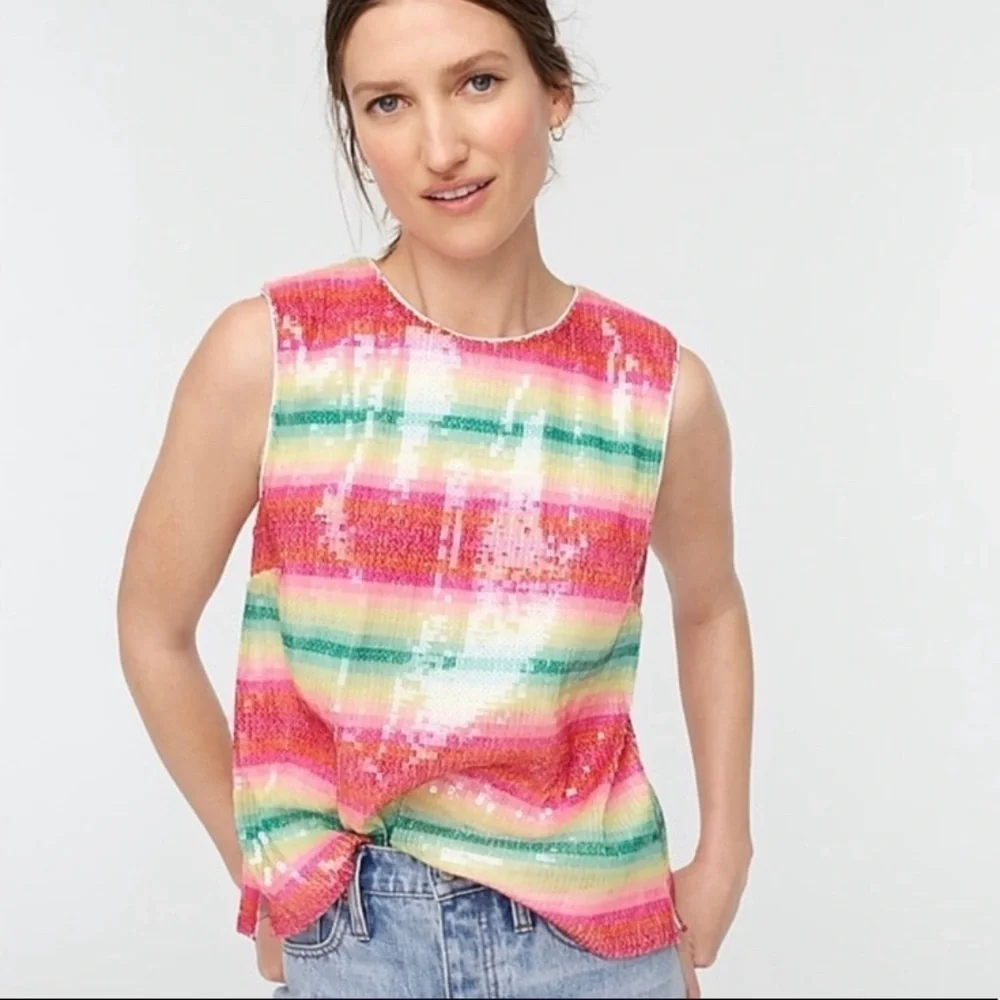 J. Crew crew sleeveless