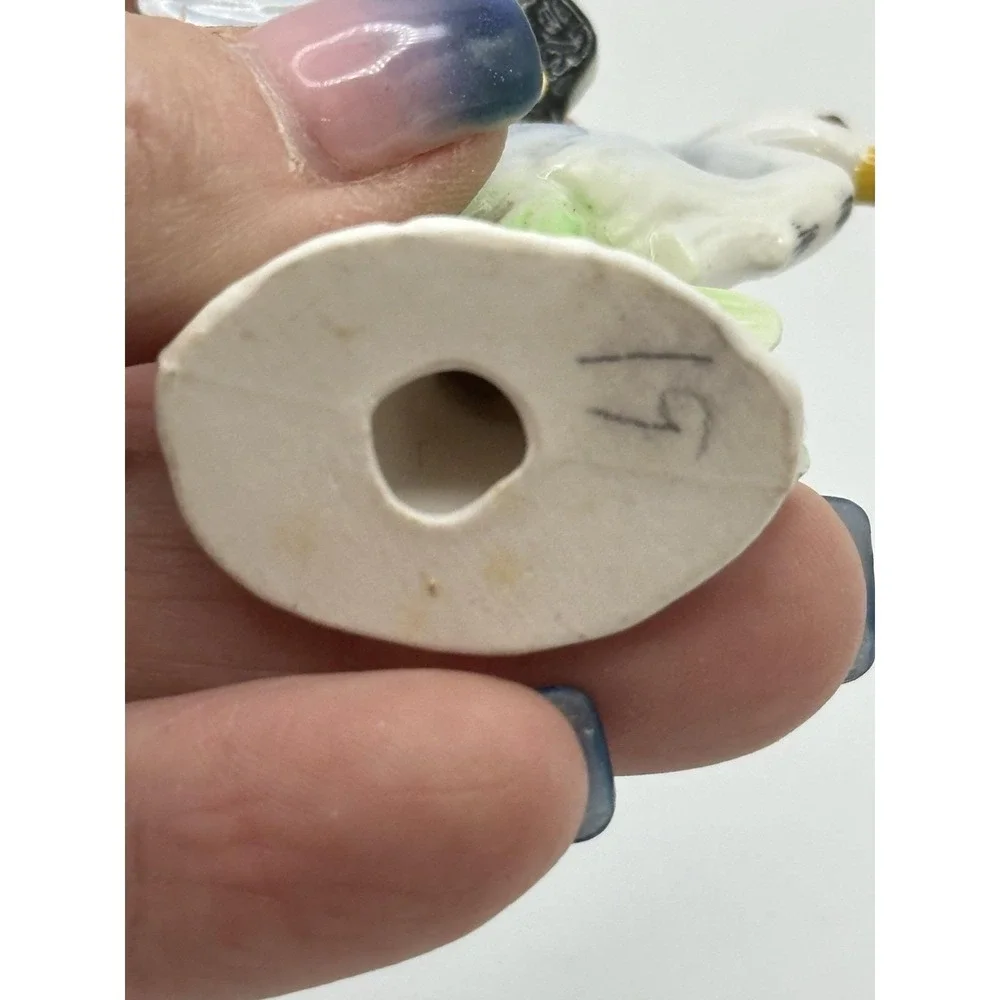 Vintage Sanyo Bone‎ China Bird Figurine Japan Mid Century