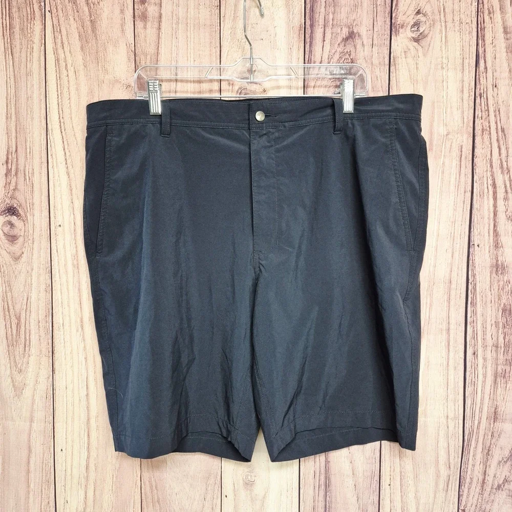 FootJoy Mens Performance Golf Shorts Navy Blue W40 Polyester Spandex‎ Blend