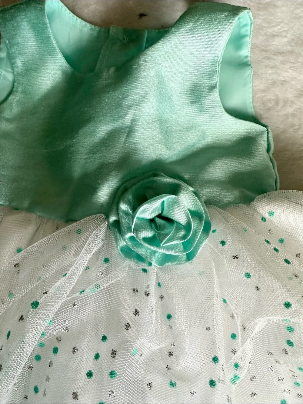 George satin bodice