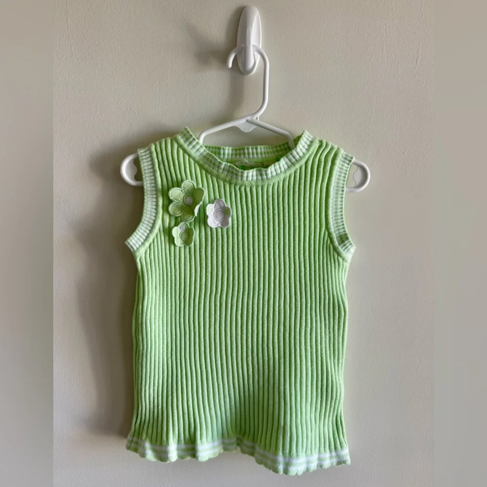 The Childens Place Cotton Sweater Vest-Size 5/6