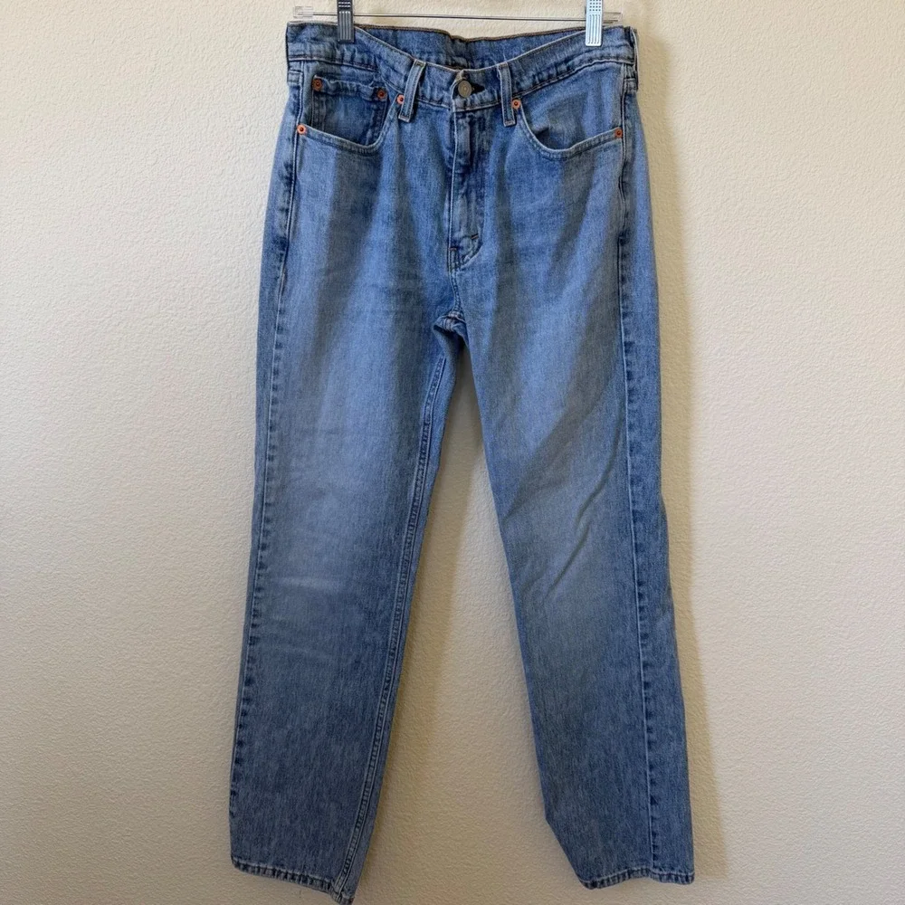 Levis 514 Straight Fit Jeans Mens 32x32 Blue Denim Stretch Cotton Blend 1673‎