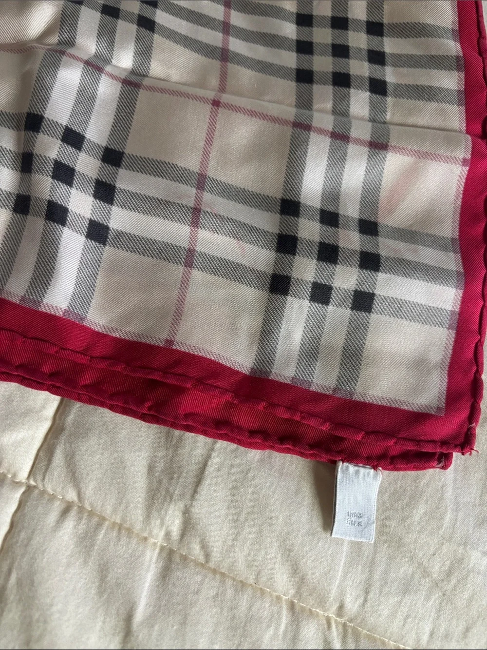 Burberry lightweight silk
