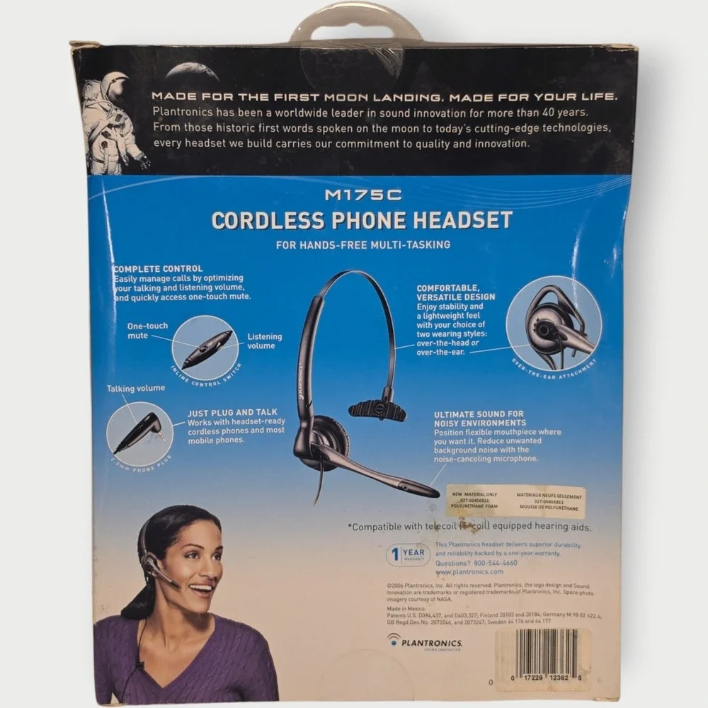Plantronics volume m175c