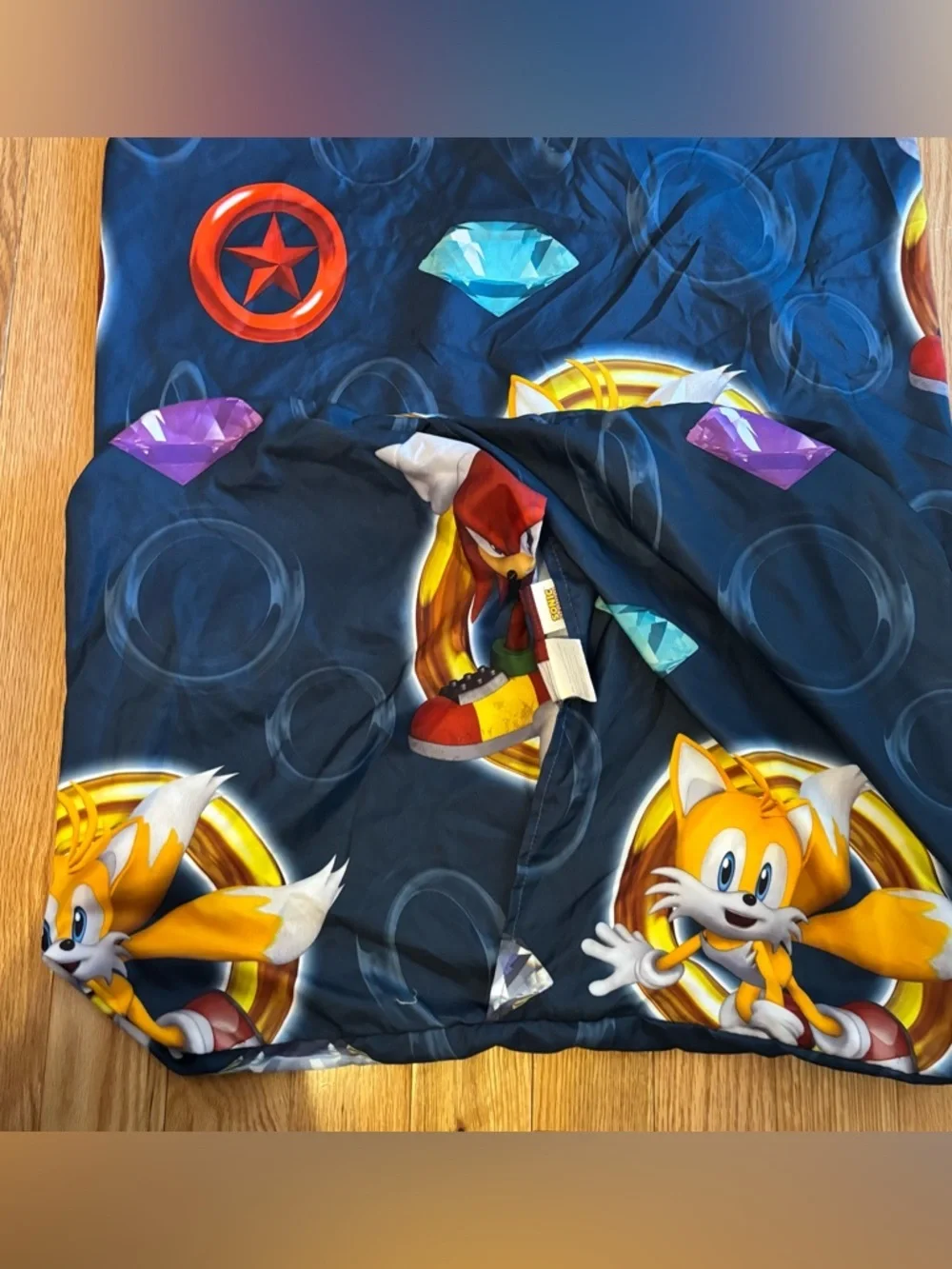 Sonic The Hedgehog bold navy