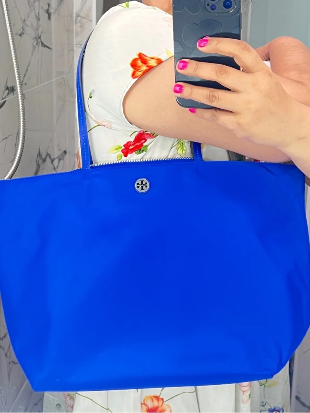 Tory Burch spacious blue