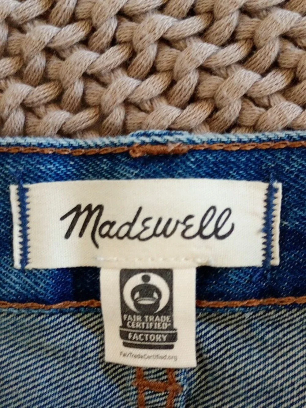 Madewell classic blue
