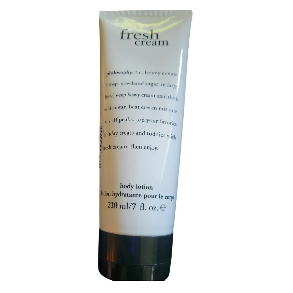 Philosophy Fresh Cream Body Lotion 7 oz 210ml Sweet Gourmand‎ Scent New Sealed