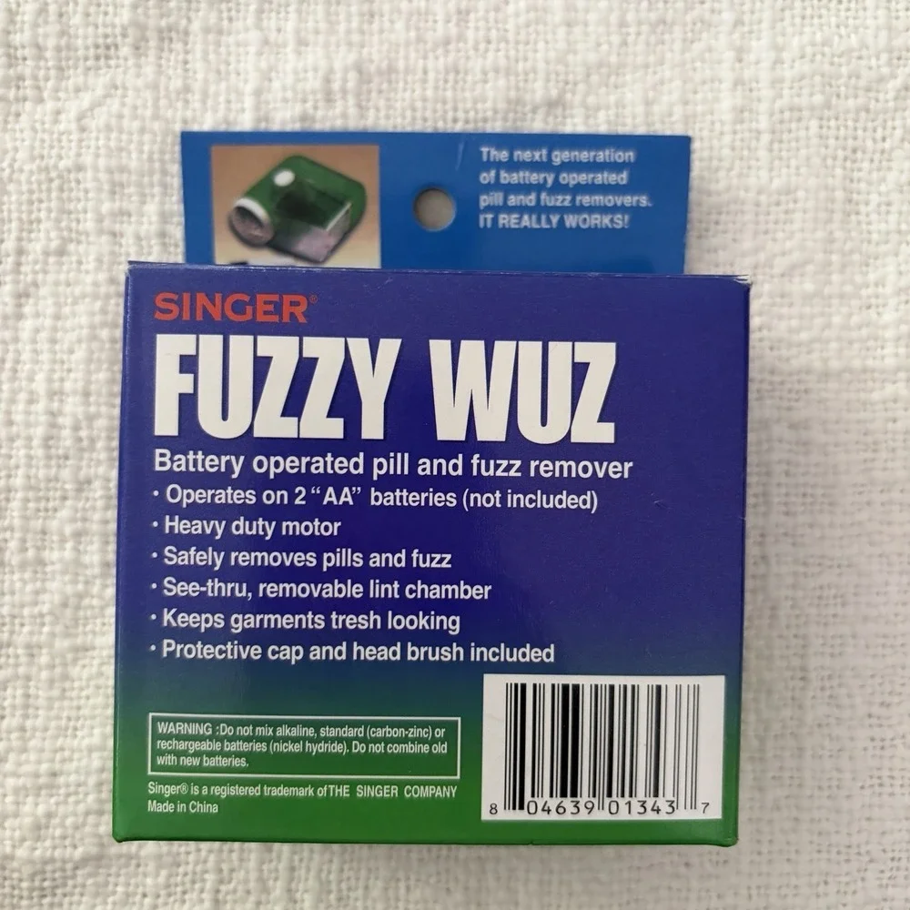 Singer vintage fuzzy