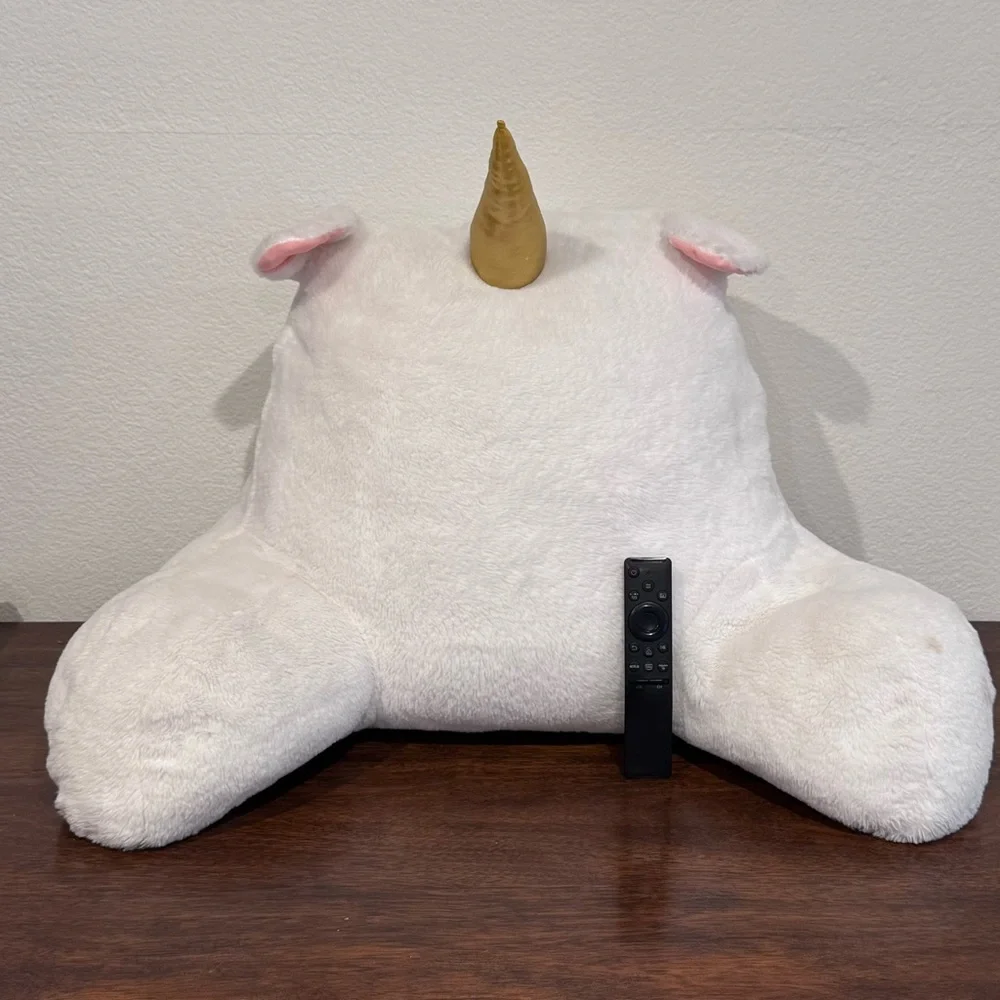 Pillowfort white fuzzy