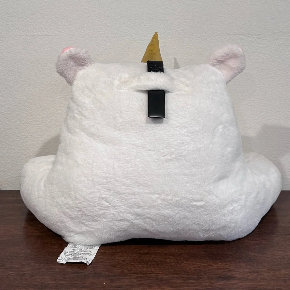 Pillowfort white fuzzy