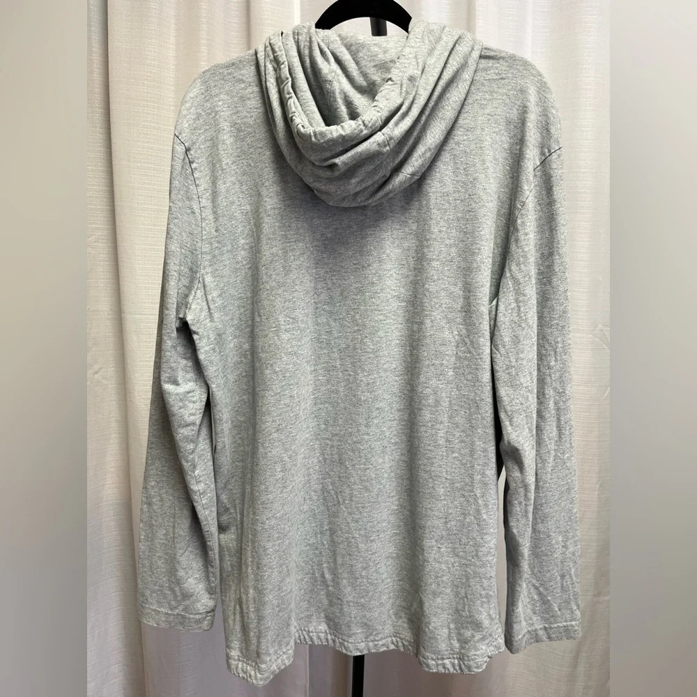Nike vintage blue tag grey pullover hooded sweatshirt | size XL