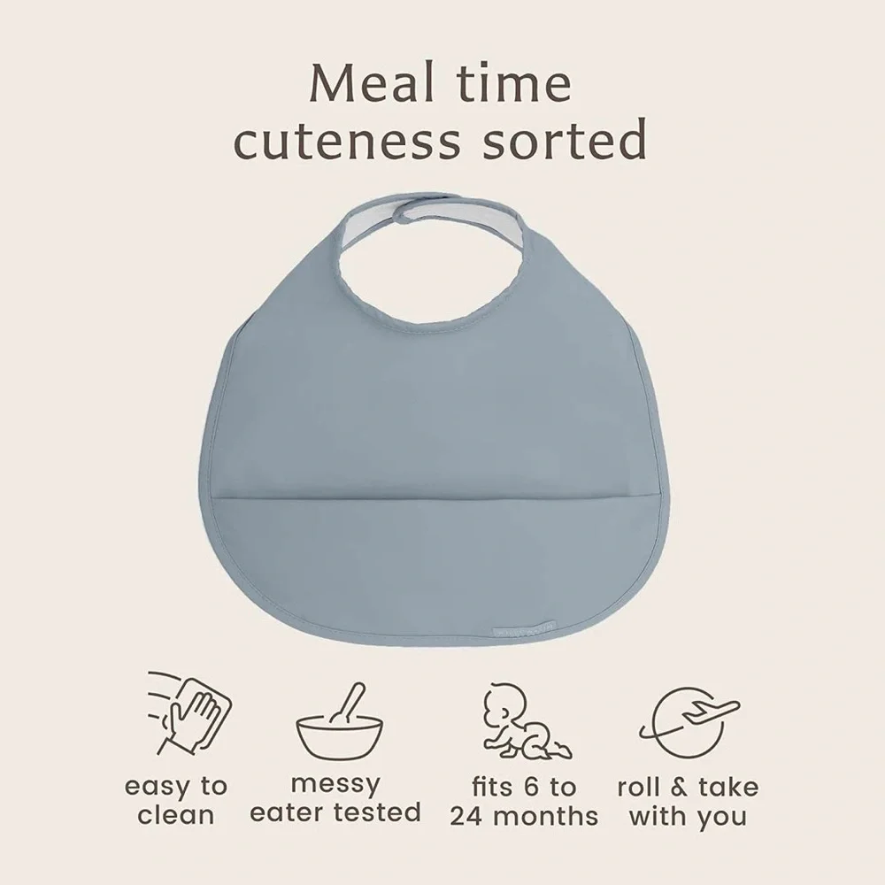 Willow + Sim Waterproof Baby Bib