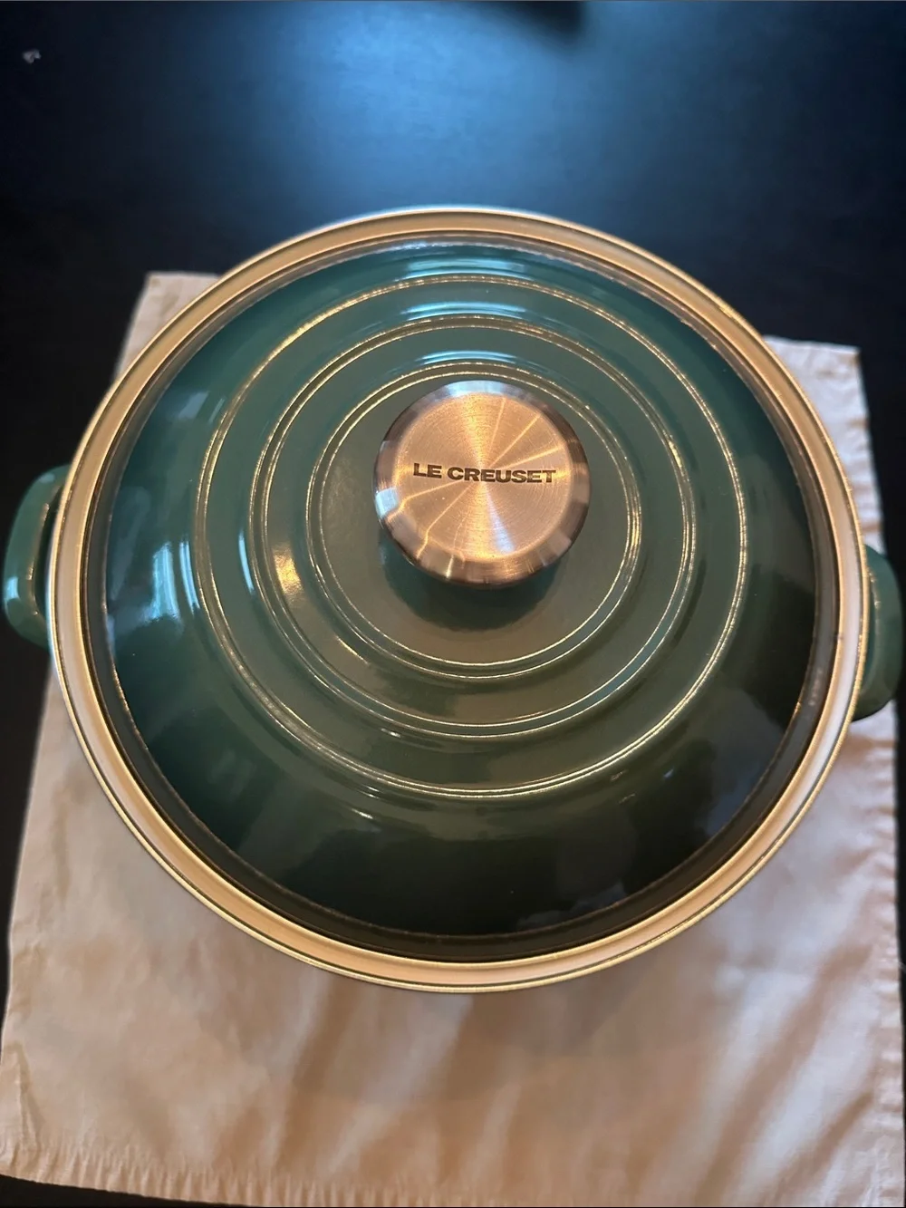 Le Creuset handles rich creuset