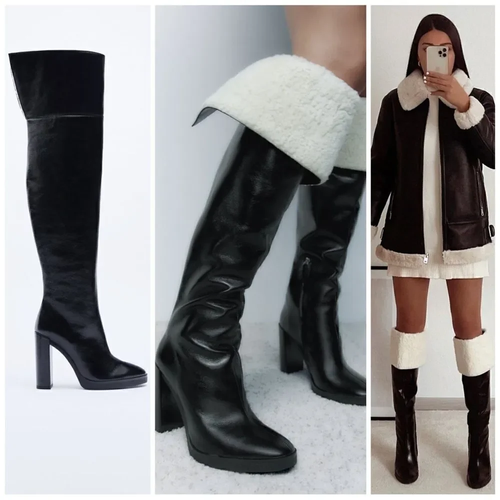 Zara over knee