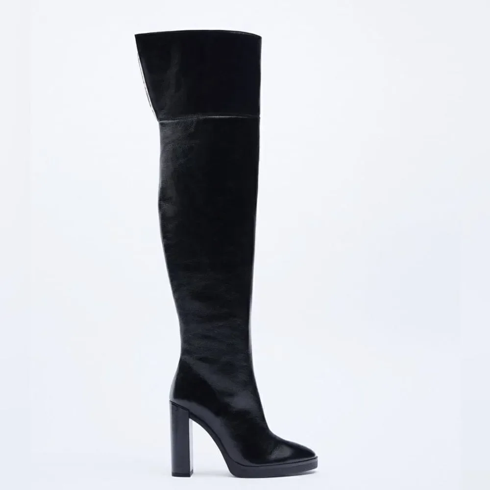 Zara over knee
